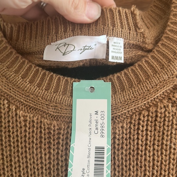 RD Style, Rowca pullover camel color - Picture 5 of 7